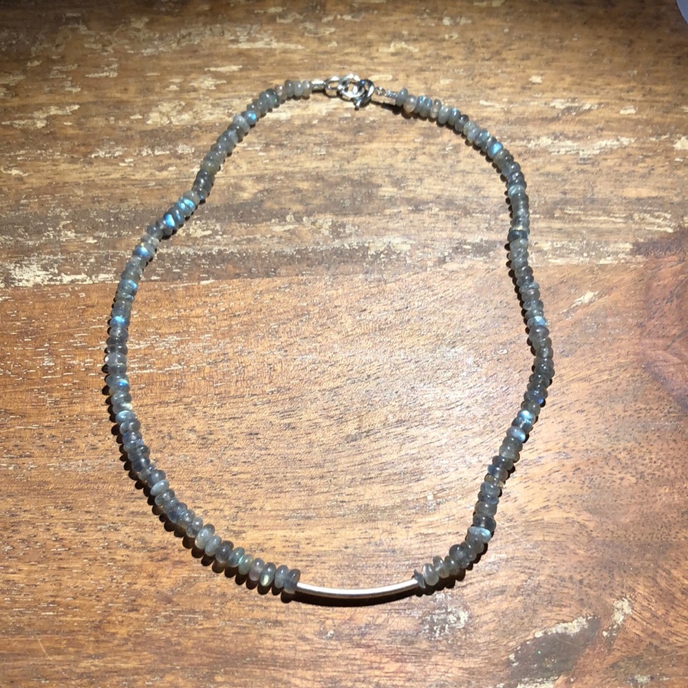 13 Inch Choker Necklace with Metal Bat